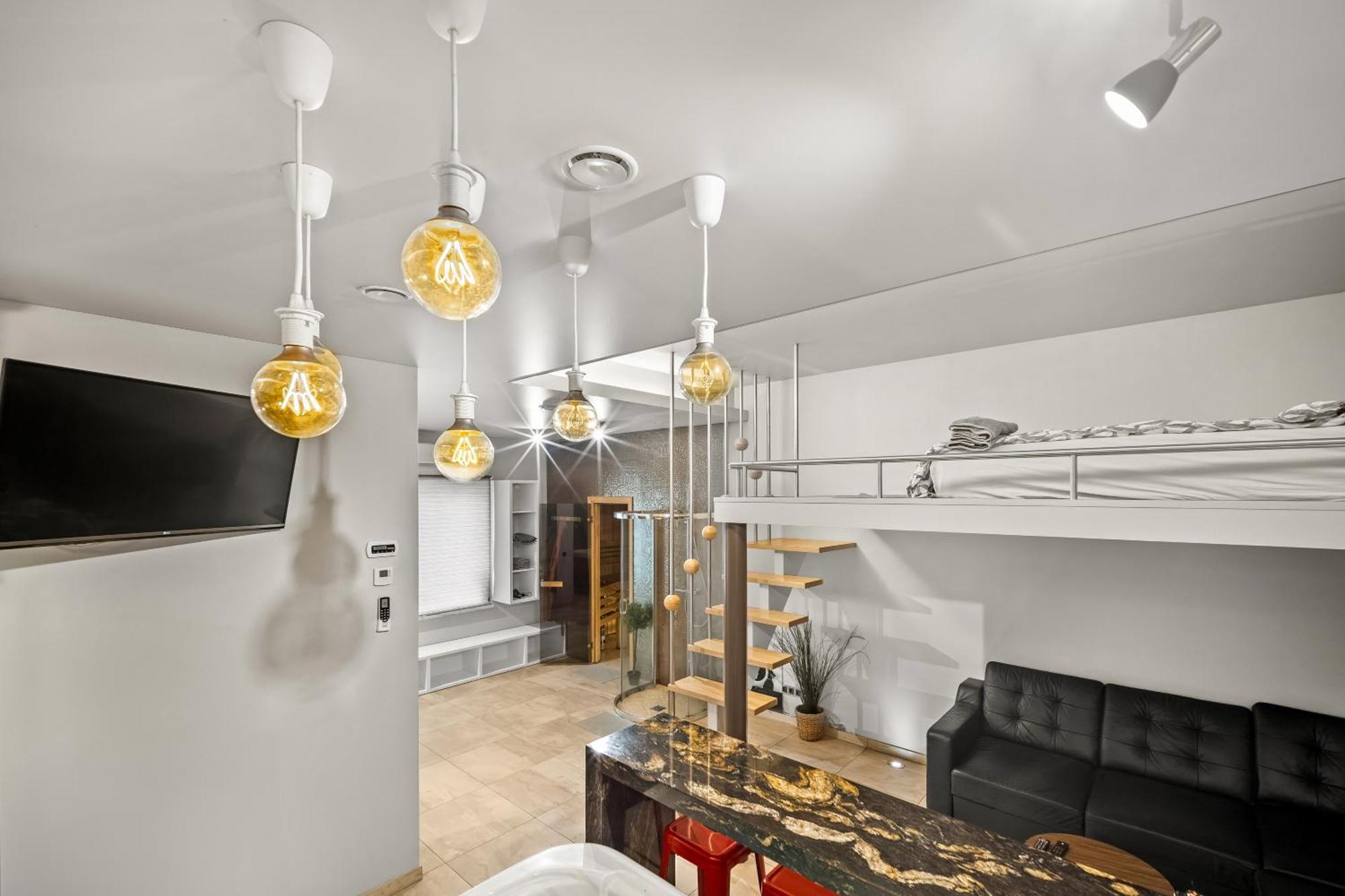 Secret Lounge - Cozy Studio with Sauna and Jacuzzi Wilna Exterior foto